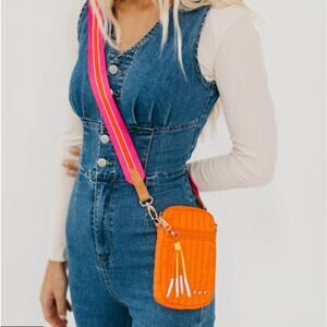 Pretty Simple 3 Sisters Collection Starlette Quilted Crossbody Bag Purse